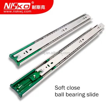 Kitchen Drawer Side Installation Sliding Guide Dampering Tracks