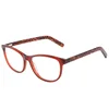 Optical Frames Acetate Eyeglasses Frames New Collection All Match Shape Spectacle Frame Single Front/Pattern Temple