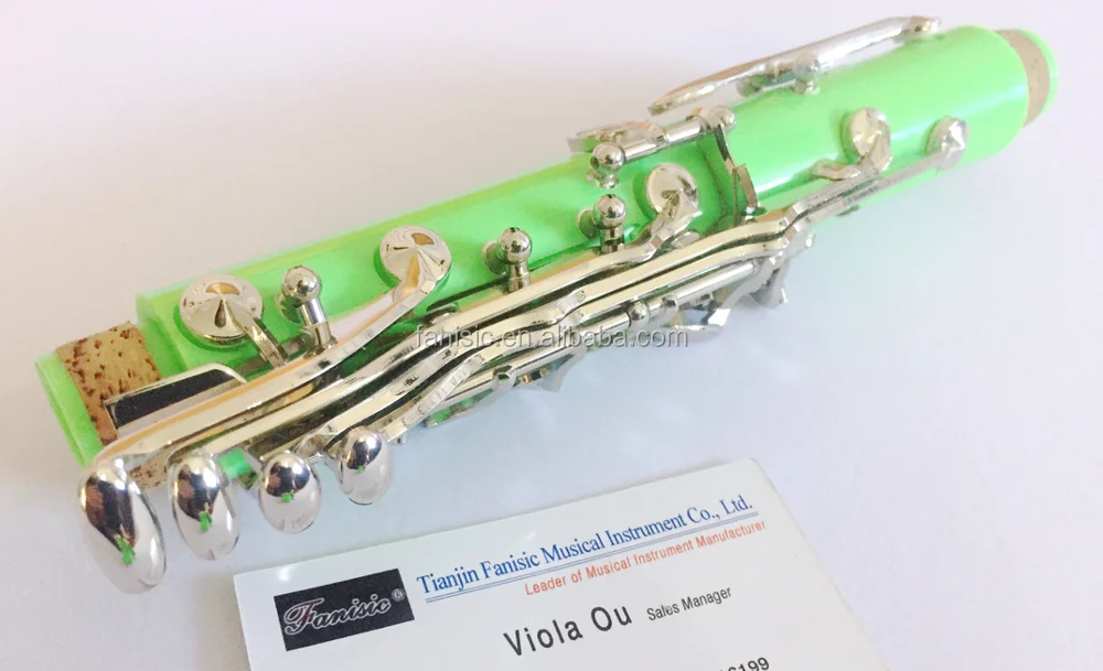 Nickel Plated Keys 17 Keys Colored Green Bb Buy Nickel