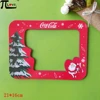 Custom drink company give away gifts Merry Christmas decoration fridge magnet photo frame