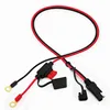 Customized SAE Connector To Ring Terminal Auto Car Charging Jumper Connector Fused Solar Battery Cable