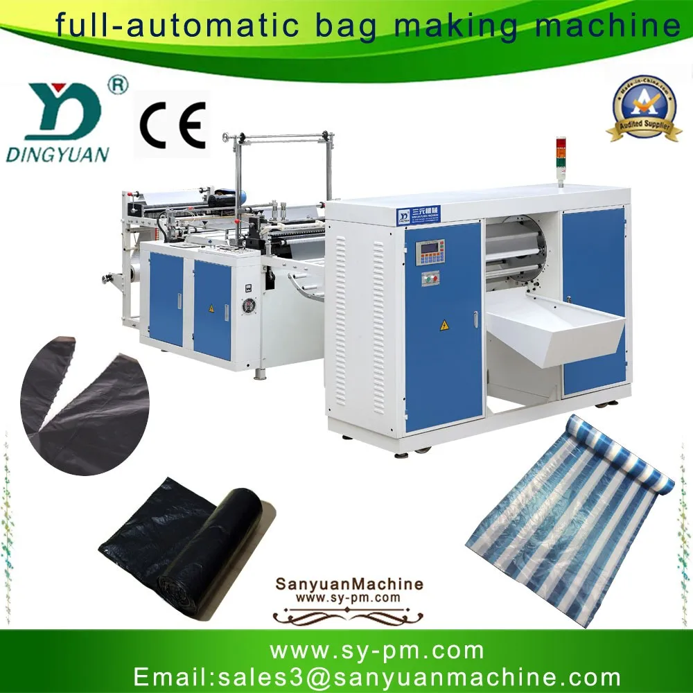 Vest Bag Making Machine Automatic Plastic Bag Manufacturing Machine
