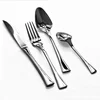 Gold plated flatware 18/10 stainless steel dinner set dinnerware gold flatware