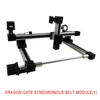 cnc linear translation guide way stages 4 axis router linear rail guide way slide module synchronous belt aluminium alloy