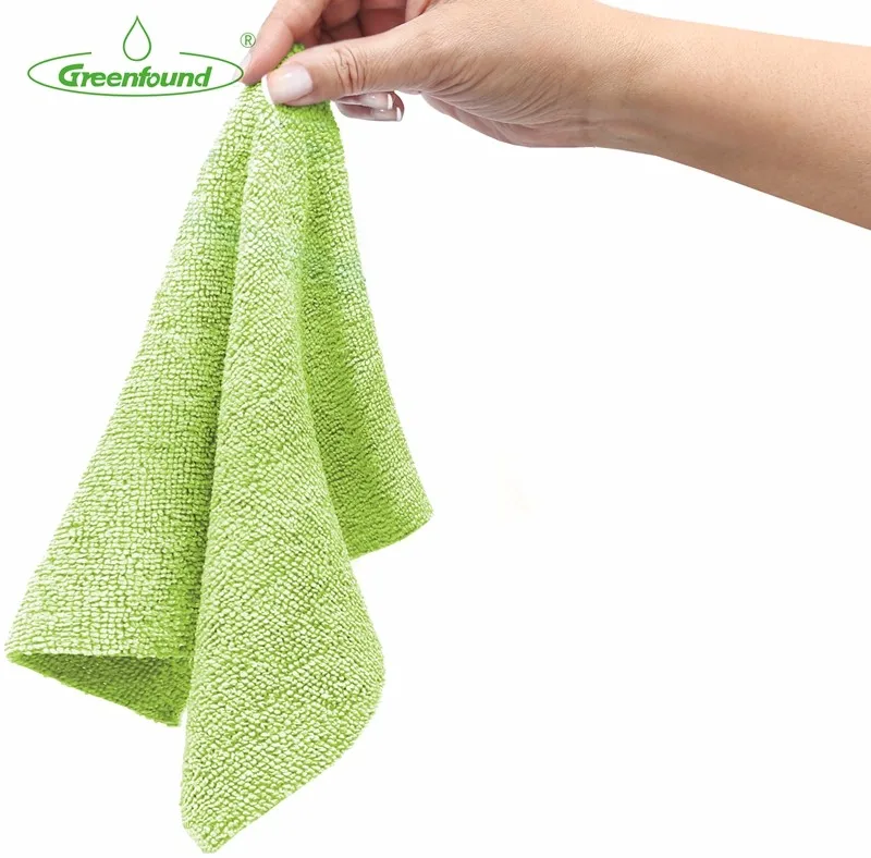 Microfiber Ultrasonic Cut Cloth Multipurpose Cleaning Cloth Grab A Rag