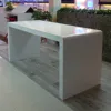 Customize fast food restaurant acrylic solid surface bar counter