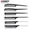 Toni guy High Quality Black Hair Combs Pro Salon Hair Styling Hairdressing Antistatic Carbon Fiber Comb For Hair Cutting