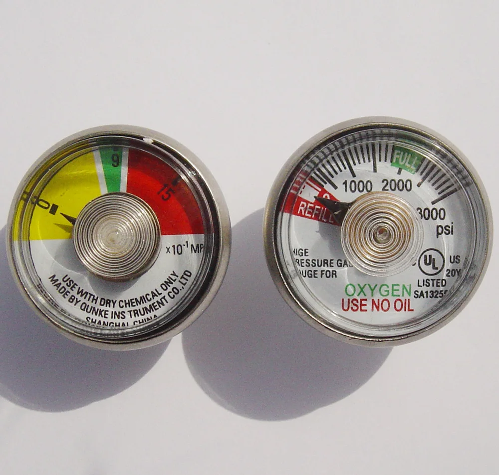 25mm Fire Extinguisher Pressure Gauge Manometer Buy Fire Pressure