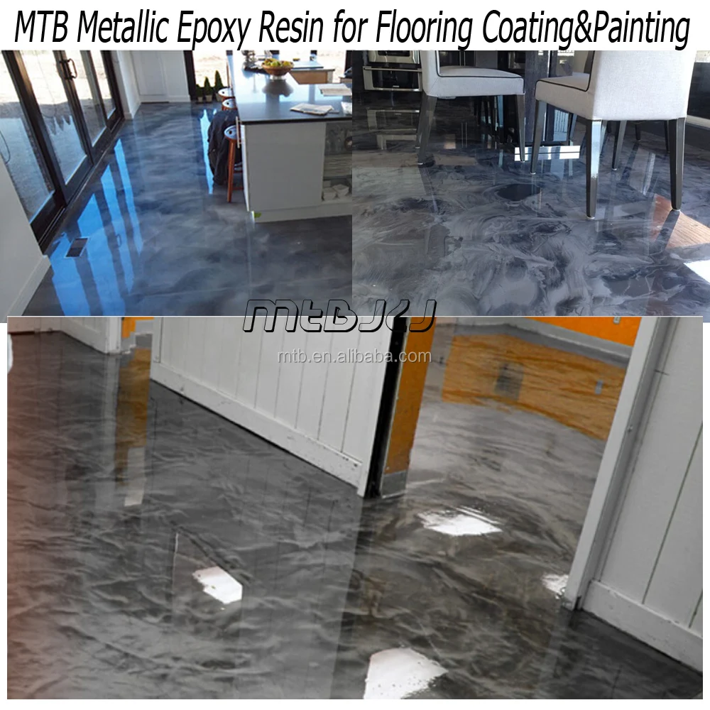 Metalic epoxy resin for floor coating epoxy