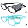 Wholesale cute 14 colors tr90 Flexible baby kids eyeglasses frames