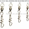 Whole fishing ball bearing one solid ring with corkscrew snap