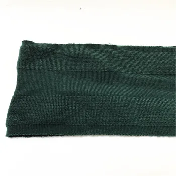 Manufacture Yarn Dyed Cotton 2x2 2x1 Knit Rib Cuff Fabric Garment