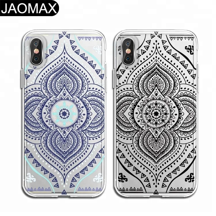Restoring Ancient Decorative Pattern Personality Custom Design Soft Tpu