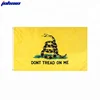 Wholesale Stock 2 colors 3x5 Fts Black Yellow Tea Party Rattlesnake Dont Tread On Me Gadsden Flag