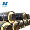 underground direct buried steam insulated polyurethane thermal insulation jacket steel pipe for hot water