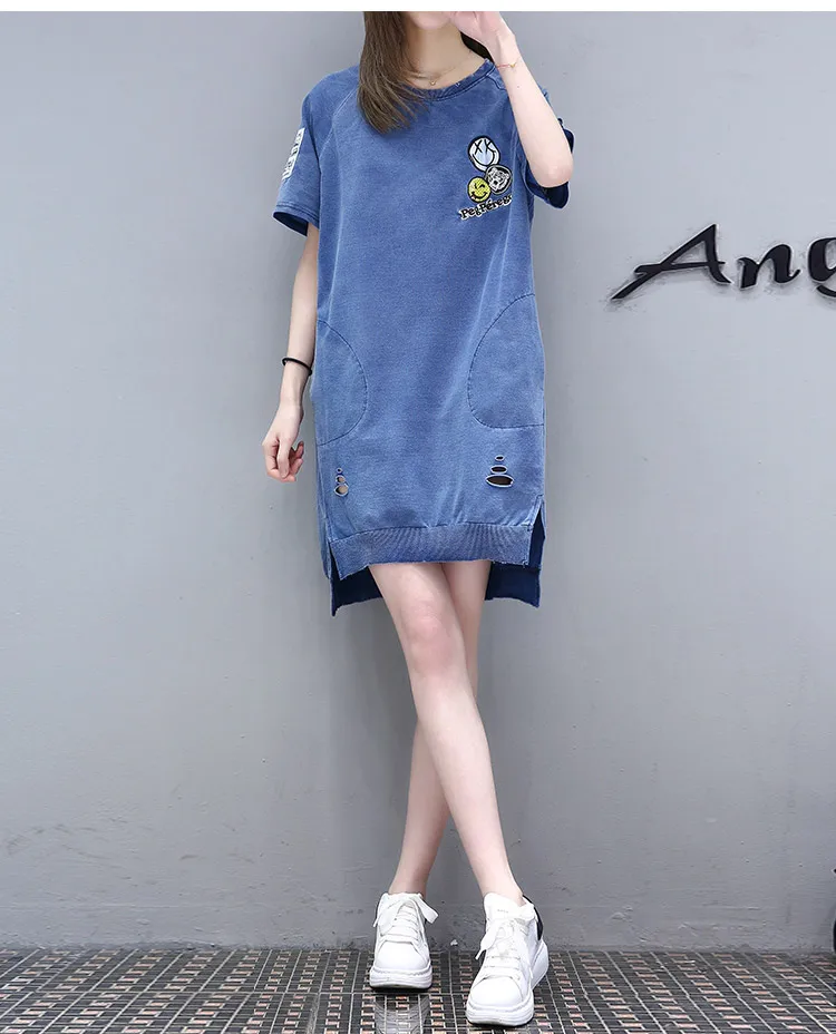 jean jumper dress plus size