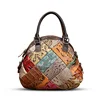 handbags brands china Vintage hand-held shellfish women bag sloping wrapping skin rivet shoulder leather backpack bags women 201