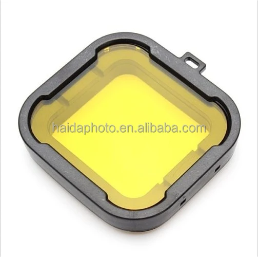 Polarizer 3 Colors Underwater Diving UV Lens Filter For Gopro Hero 3+