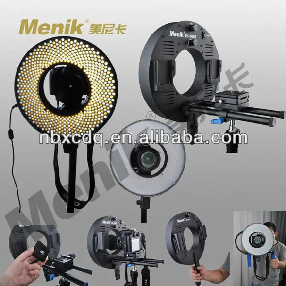 LH Series 12v LED video light,round lighting,ring flash