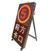 Free customized meet europe standard LED sign light board strobe warning light panel