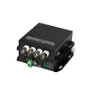 1 Pair Single Mode Single Fiber 4 Channel RS485 Return Data Digital Optical Video Converter
