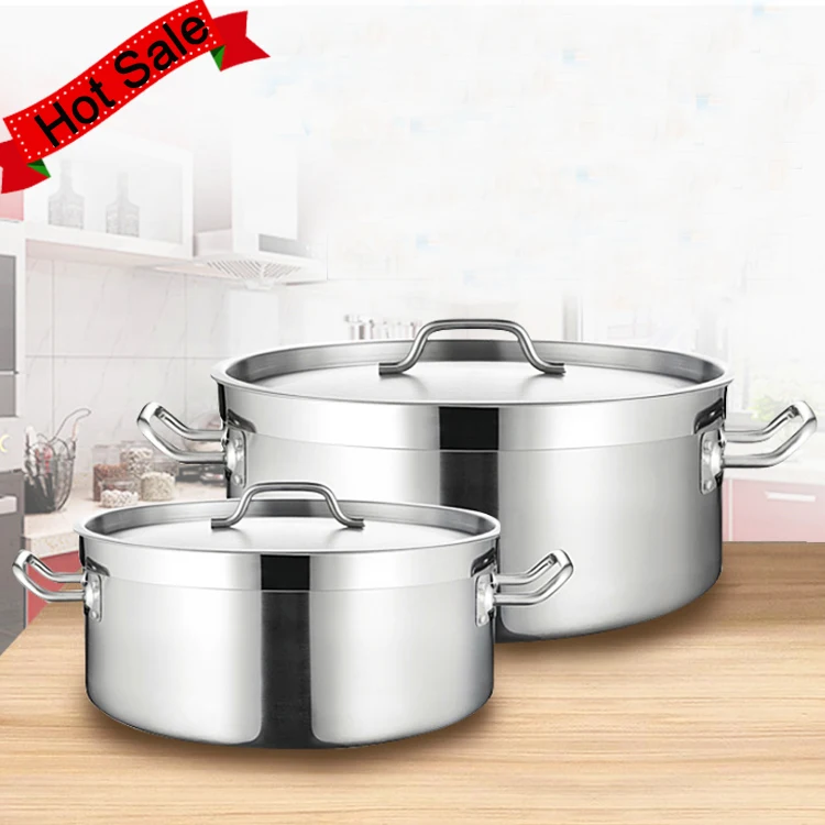 Catering Cooking Stew Pan Saucepan Stainless Steel Stock Soup Pot Buy