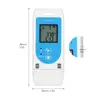 Multi-use temperature &humidity data logger with PDF CSV file