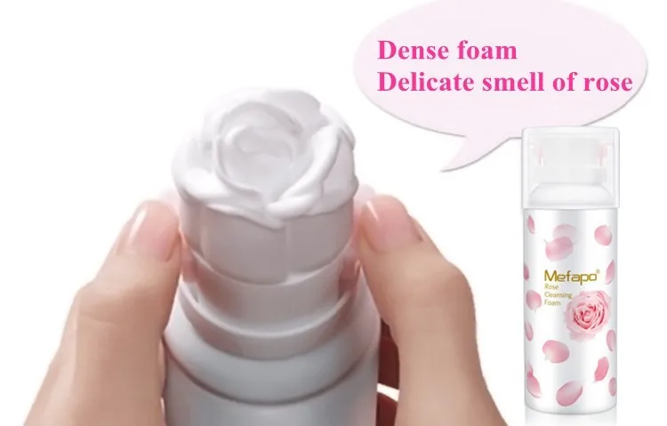 3d rose face wash foaming cleanser