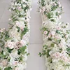 2018 new rose welcoming flower diamond window sill T stage welcome flower stage road lead flower arrangement wedding