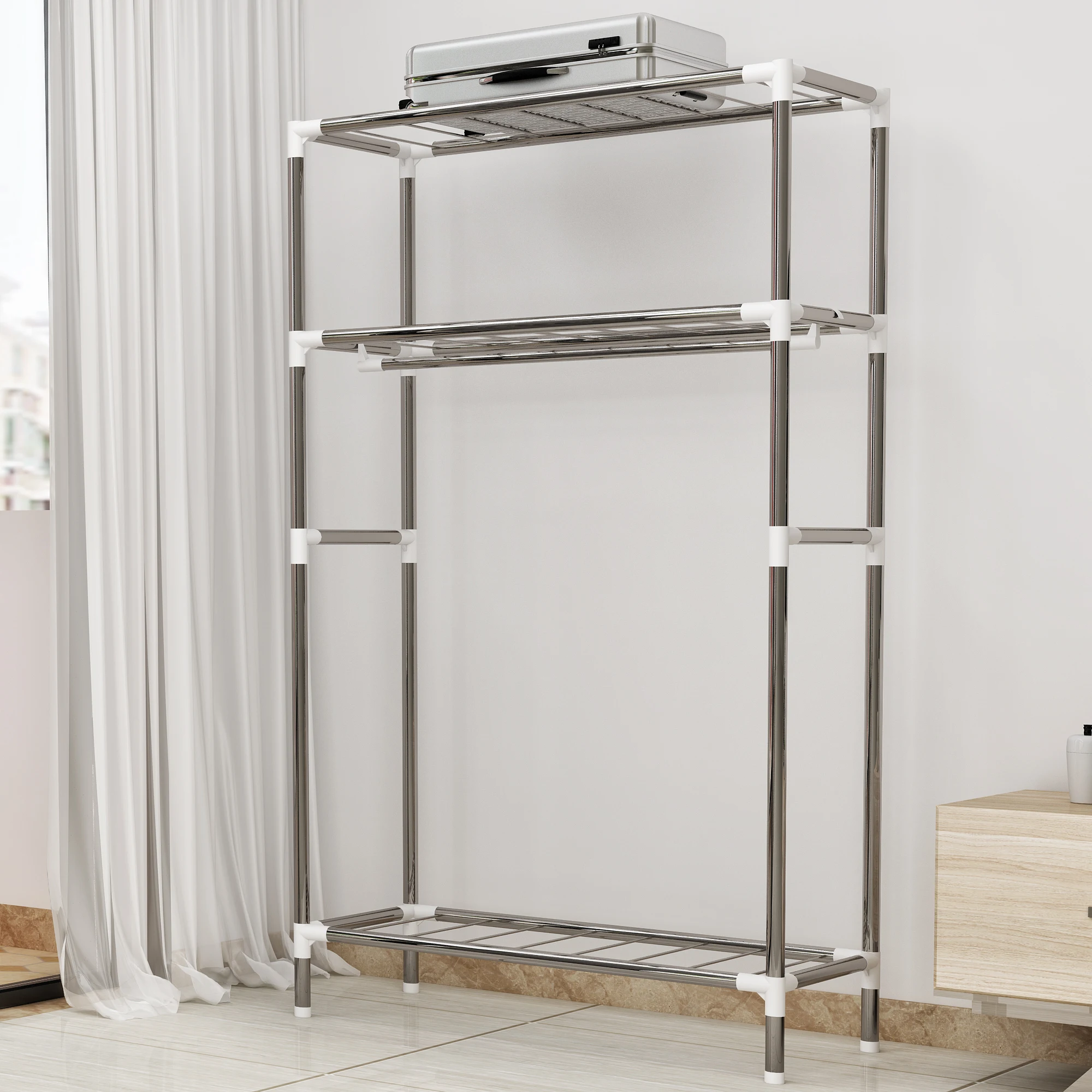 Venta al por mayor armarios de hierro roperos-Compre online los mejores