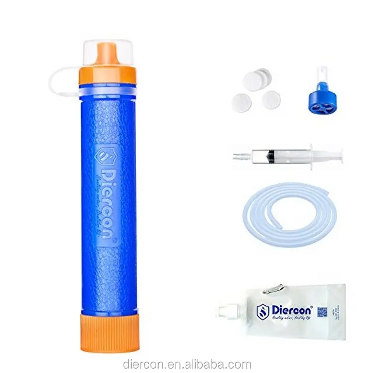 Diercon Mini Water Purifier Straw Kit