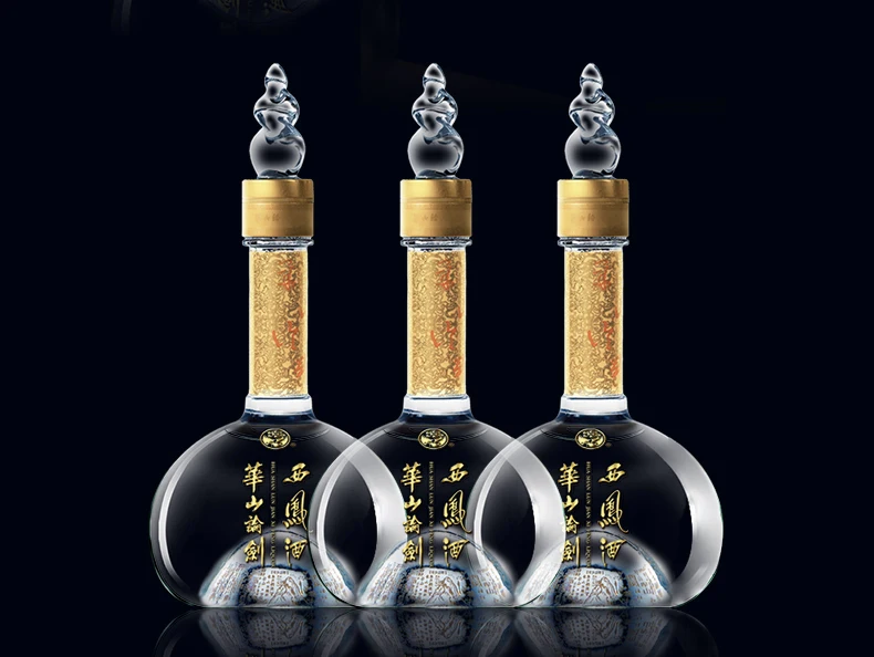 Chinese Xifeng Liquor Glass Bottles Famous Chinese Liquor White Grain