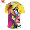 High Quality Custom Apparel Dry Fit Men's Sports Wear Sublimated T Shirt