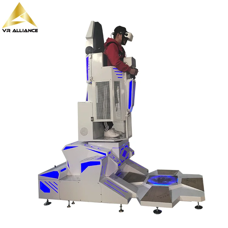 Newly Design Amusement Equipment 720 Degree Virtual Reality Super Rocket VR Simulator Game Machine