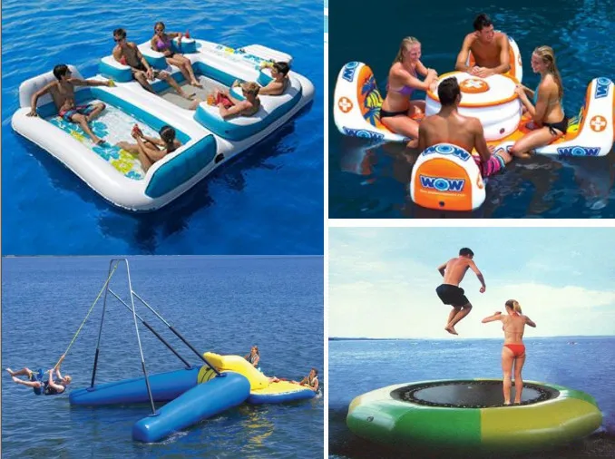 inflatable water lounge