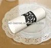 Handmade bulk plain paper make cheap wedding napkin ring for wedding&party decoration