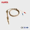 High Quality Industrial Flexible Thermocouple Bayonet Thermocouple Spring Loaded Thermocouple