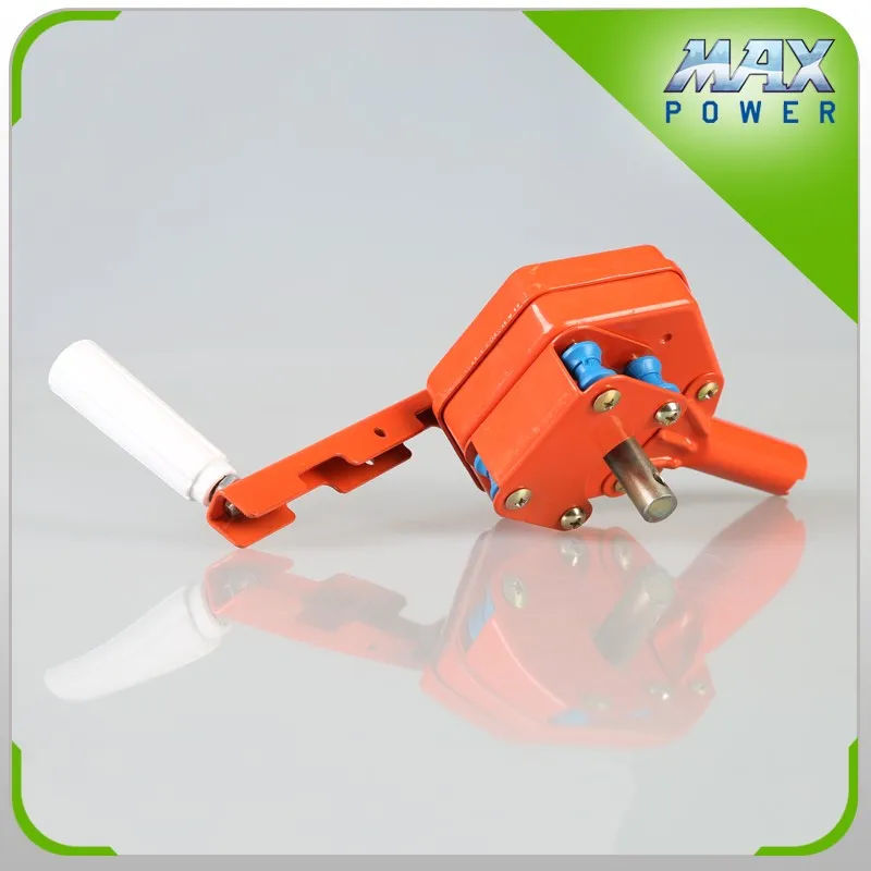 Greenhouse Manual Film Roll Up Unit Side Film Roller For Ventilation