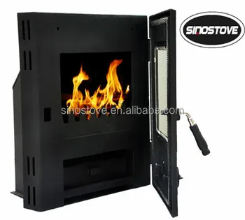 Insert Frieplace Wood Burning Stove Steel Plate Wood Stoves