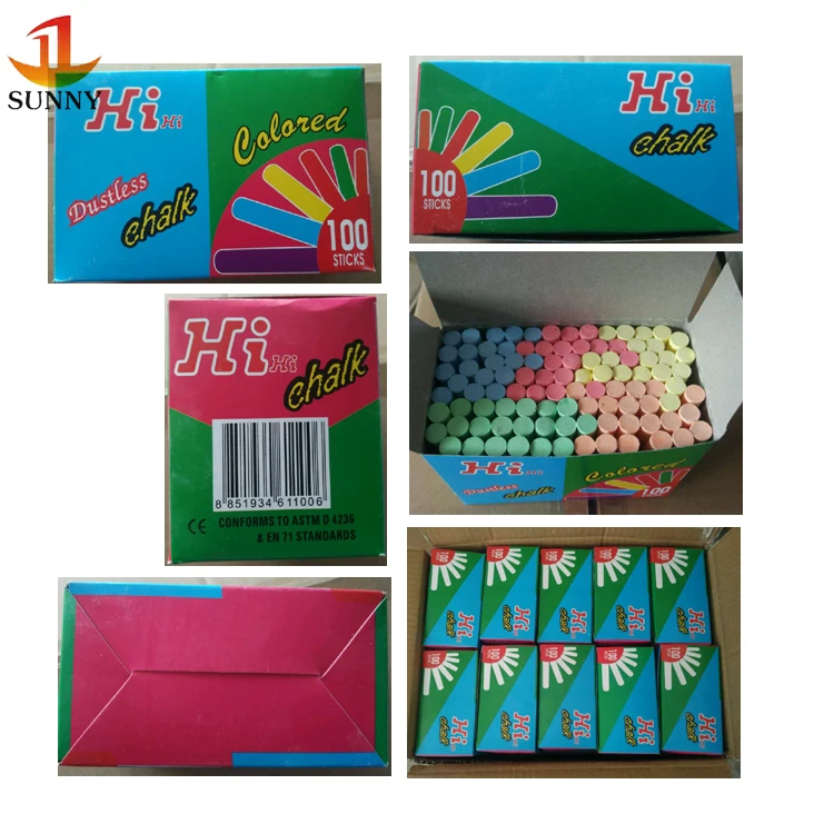 Chinese Chalk Manufacture Blackboard Chalk Wholesale Factory Price