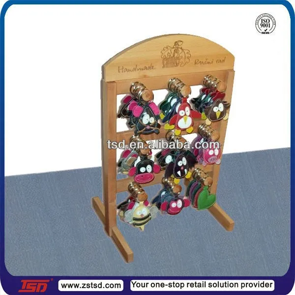 Small Key Ring Display Stand,Wood Table Top Display Shelf,Keychain Display Rack Buy Key Ring
