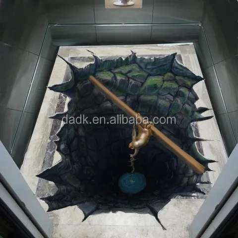 Adesivi 3d per ascensori pavimenti adesivi id prodotto:60130131675 ...