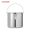 Everich camping tea stainless steel water coffee electric wholesale whistling outdoor kettle