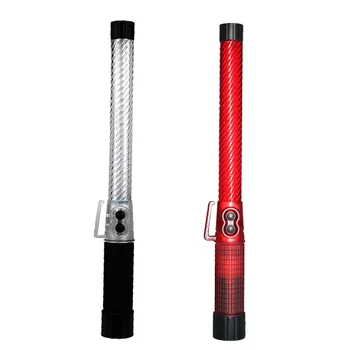 Police Flashing Lighted Stick Rechargeable Aircraft Marshalling Wands ...