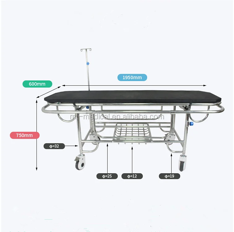 Hospital Trolley Specific Use and Hospital Furniture Type trolley