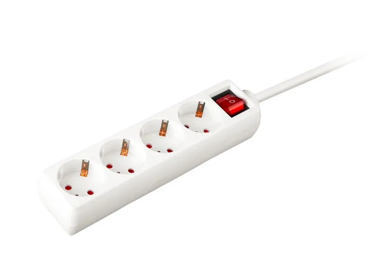 Power Strip European Power Strip 6-outlet Power Strip With Child ...