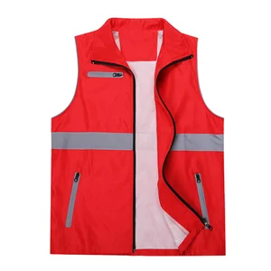 Reversible Safety Warm work wear uniform Vest Reversible Safety Warm work wear uniform Vest