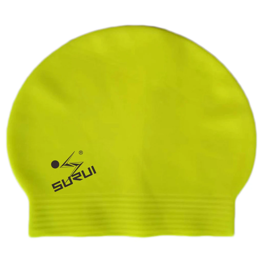 pure thin flexible high quality  latex  Swim Cap With your logo