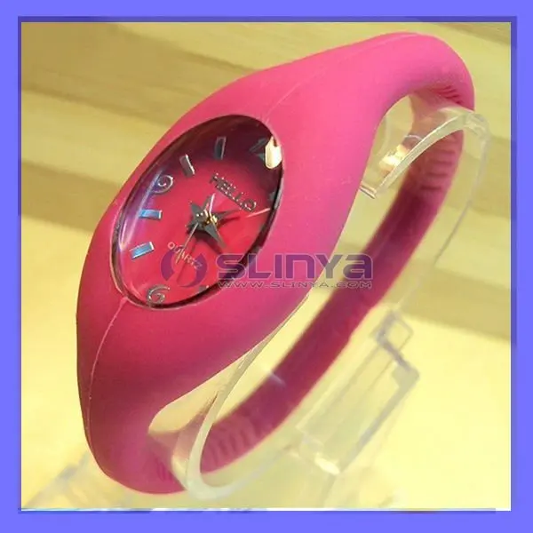 silicone watch silicone bracelet