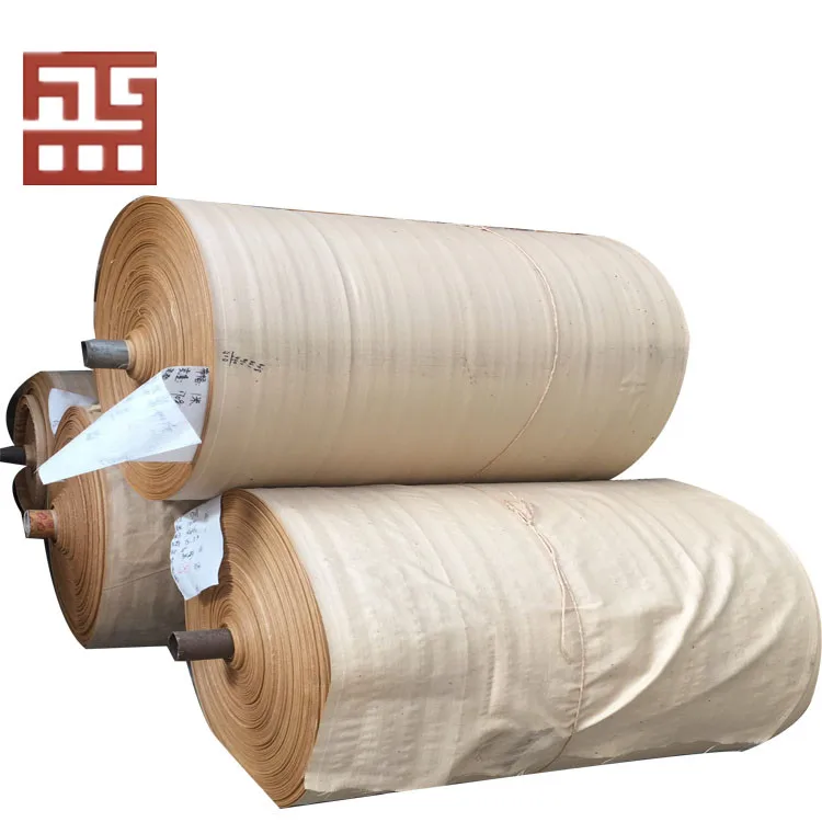 Large pp woven sack roll cheap white fabric roll